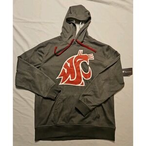 NWT Fanatics Washington State Cougars Gray Hoodie XL‎